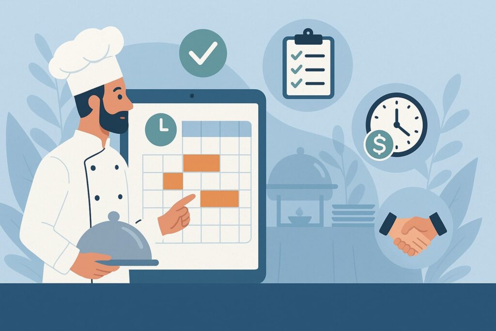 Benefits of Automated Scheduling for Caterers