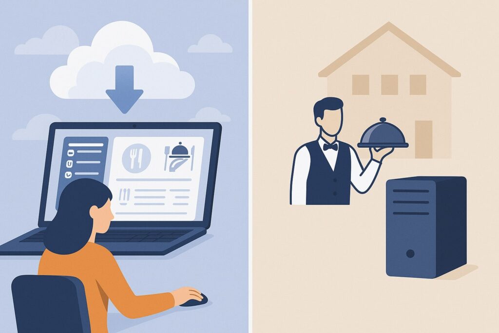 Cloud-Based vs. On-Premise Catering Systems: A Full Comparison