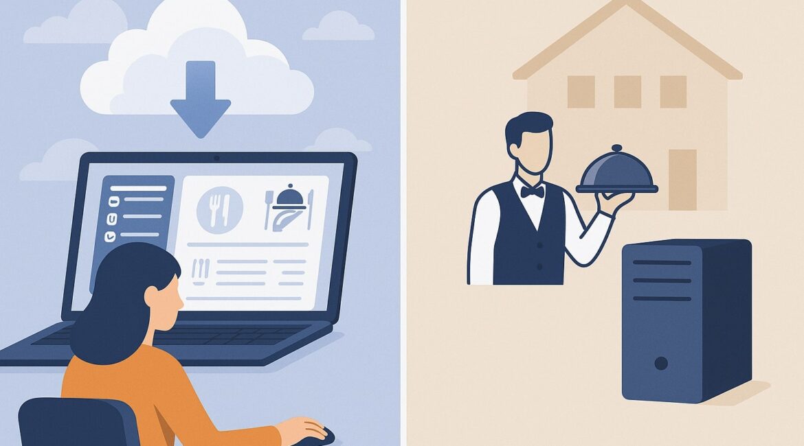 Cloud-Based vs. On-Premise Catering Systems: A Full Comparison