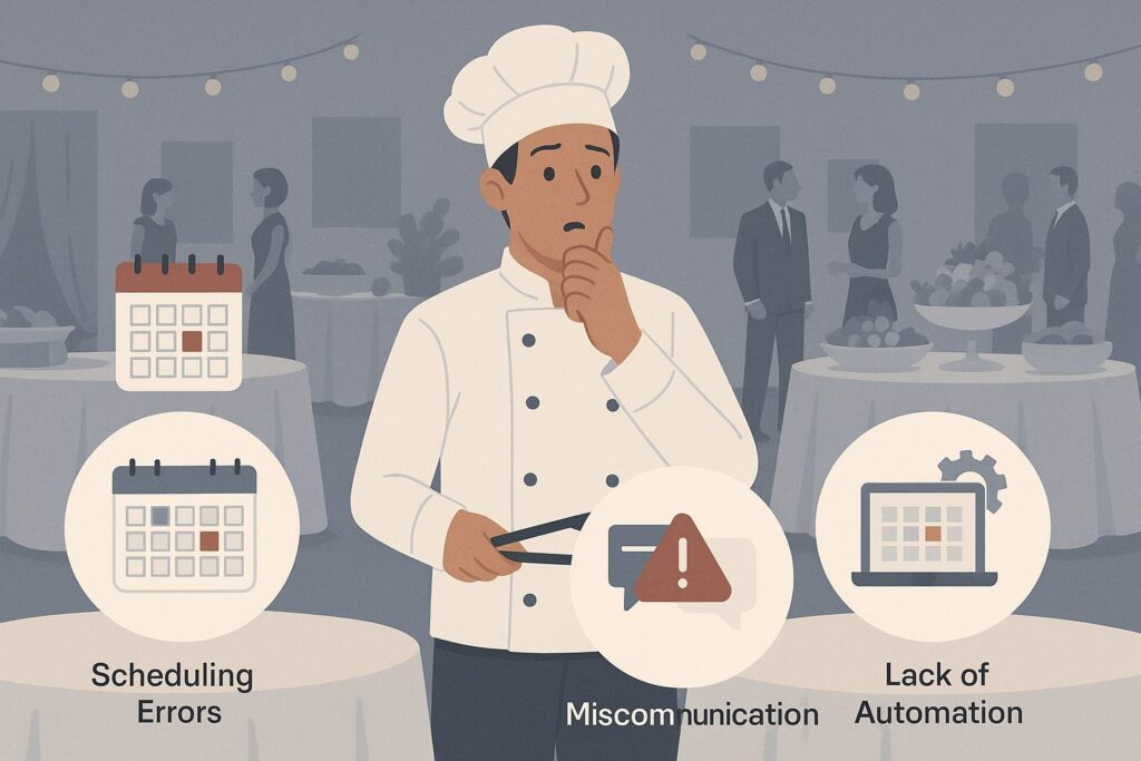 Common Causes of Double Bookings in Catering