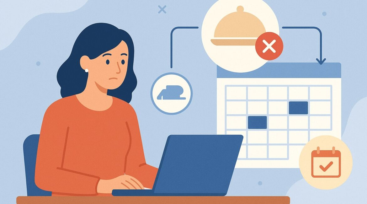 How to Avoid Double Bookings with Online Catering Schedulers