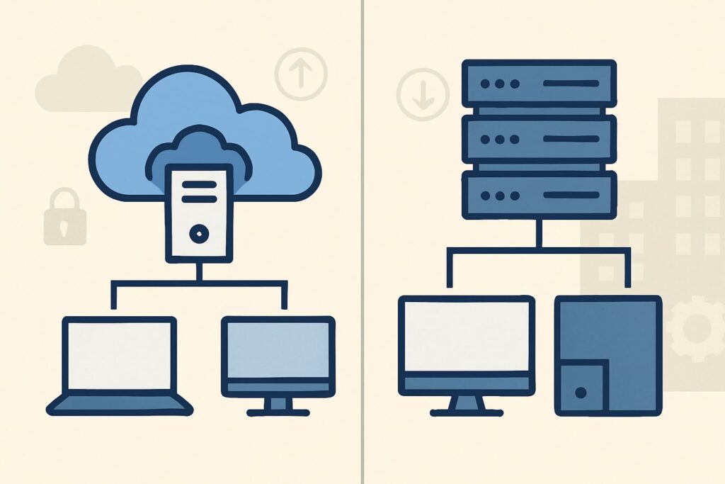 Key Differences Between Cloud and On-Premise Systems