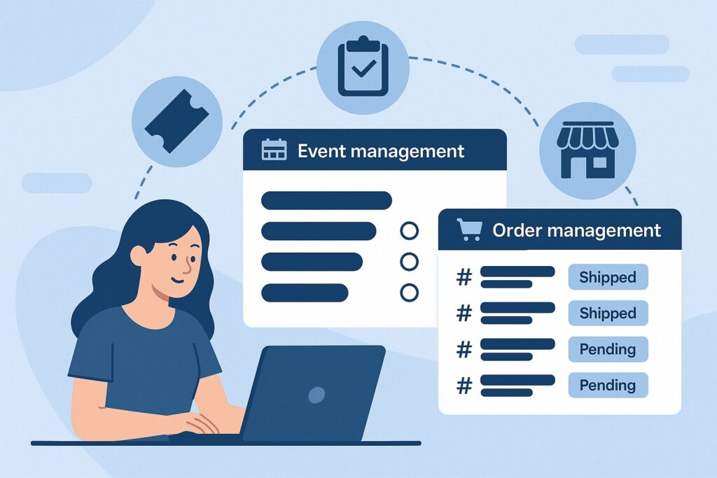 Streamlined Event and Order Management