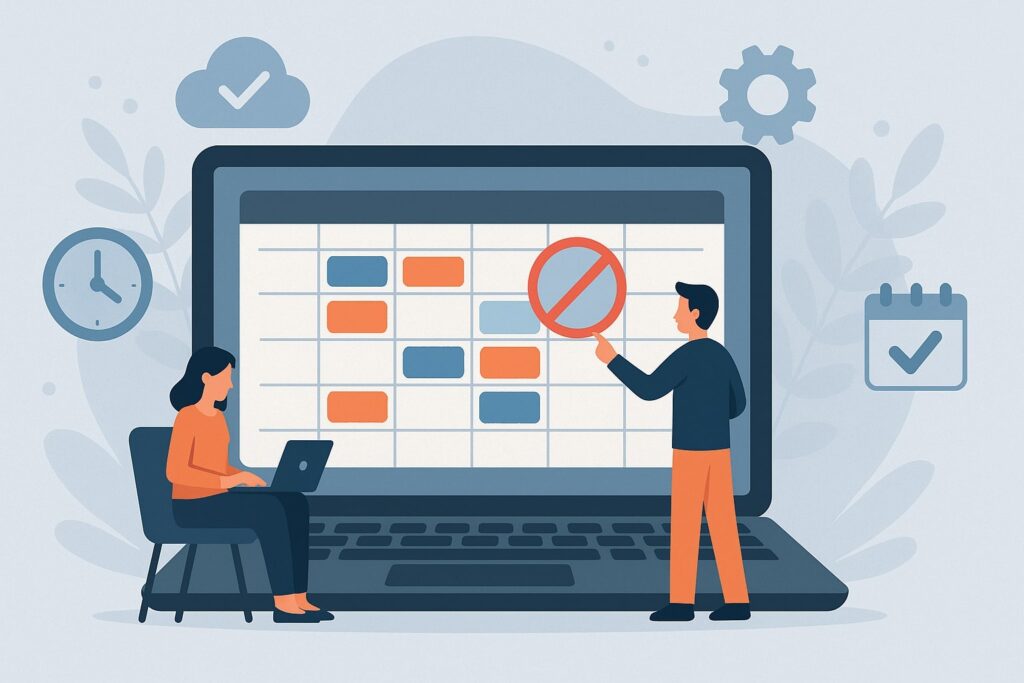 The Role of Online Scheduling Tools in Avoiding Double Bookings