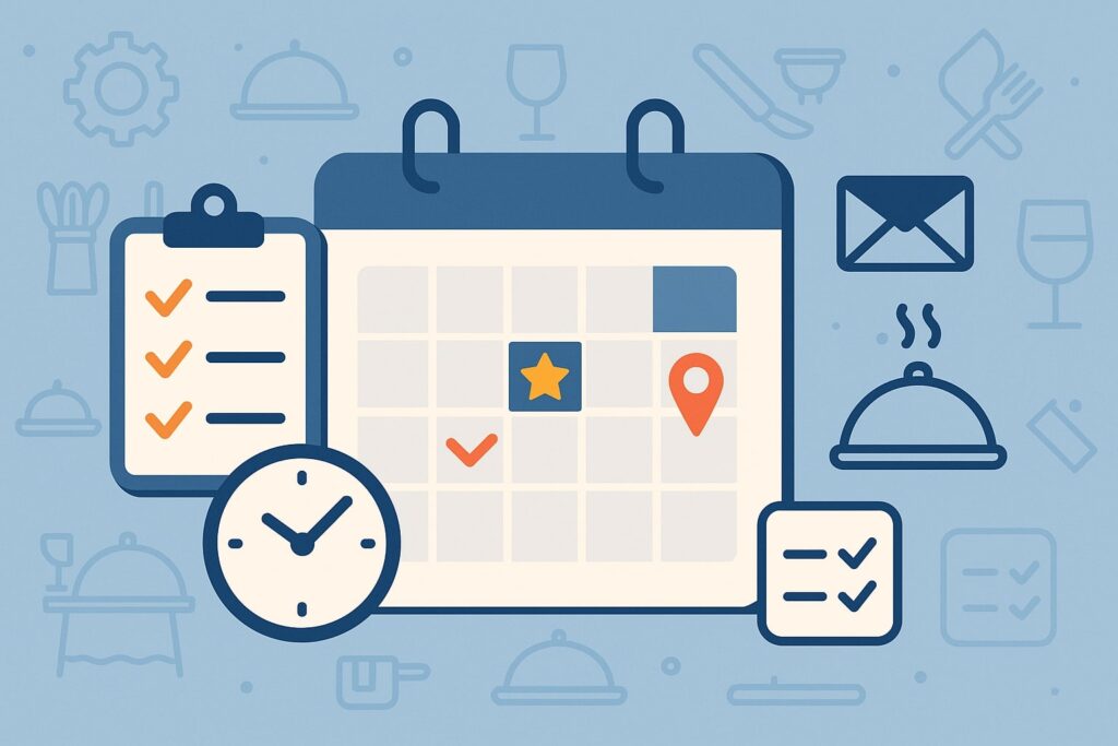 Tools for Catering Event Calendar Management