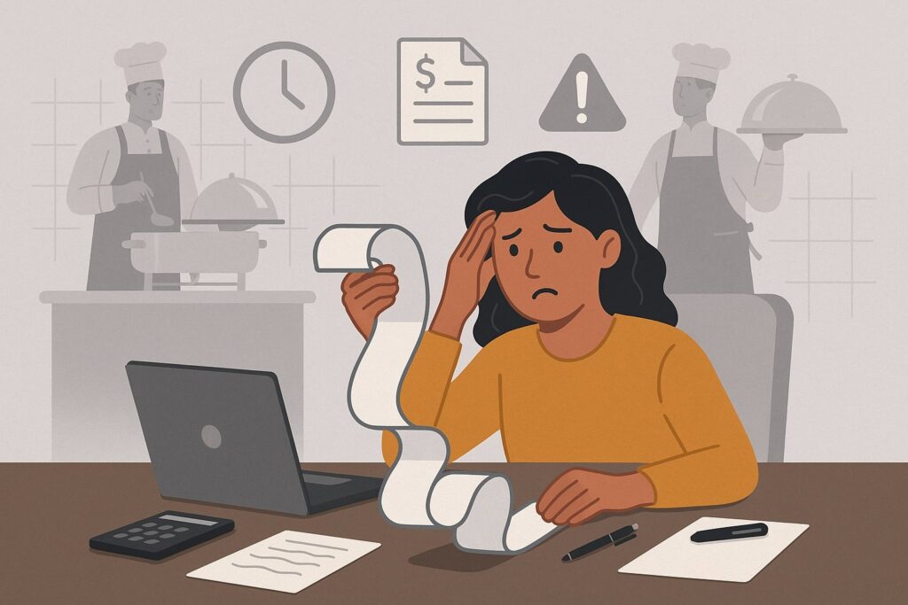 Challenges of Manual Billing in Catering