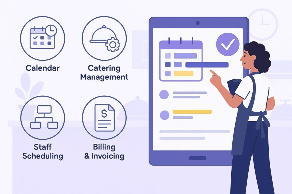 Key Features of Catering Scheduling Software