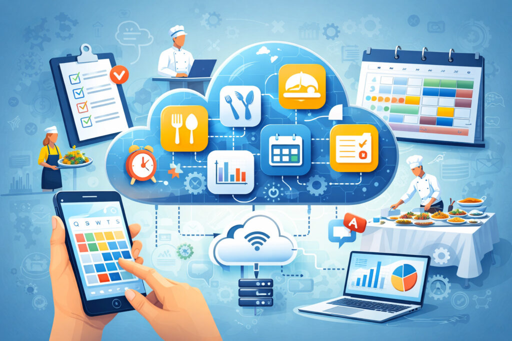 Avoiding Scheduling Chaos with Cloud Catering Tools