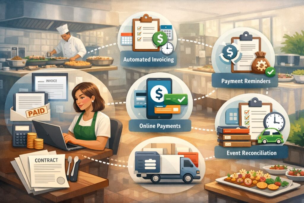 Billing workflows that top caterers automate first