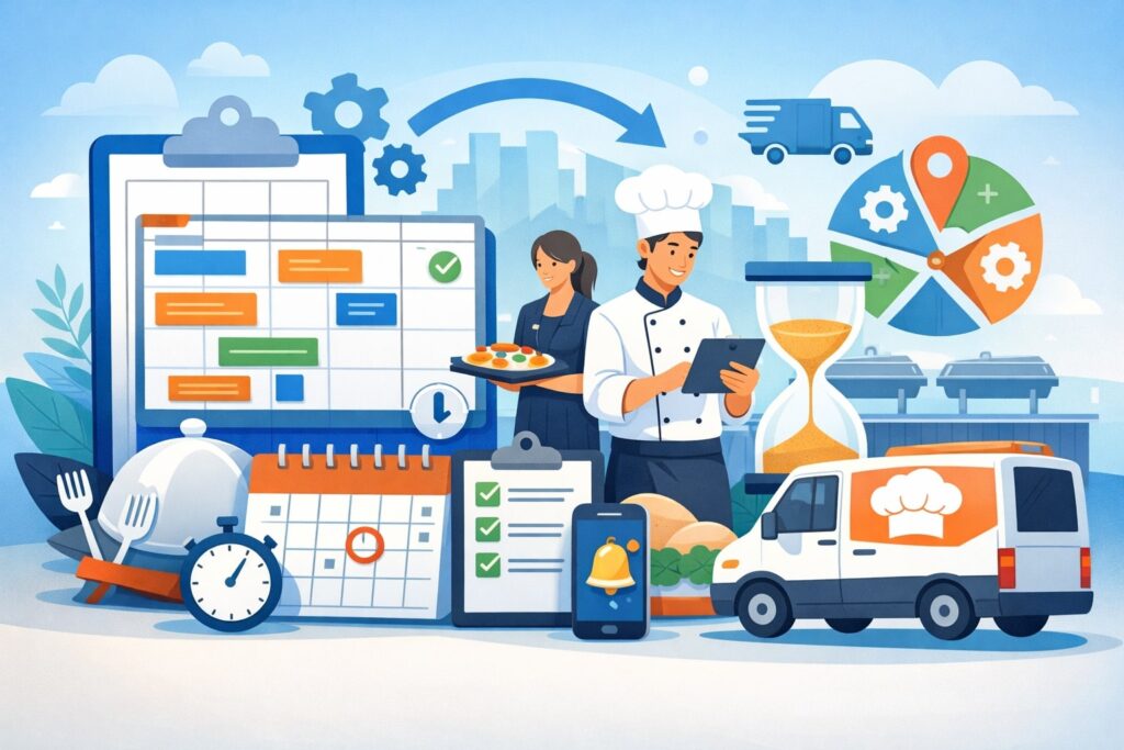 Building a Repeatable Catering Scheduling Framework