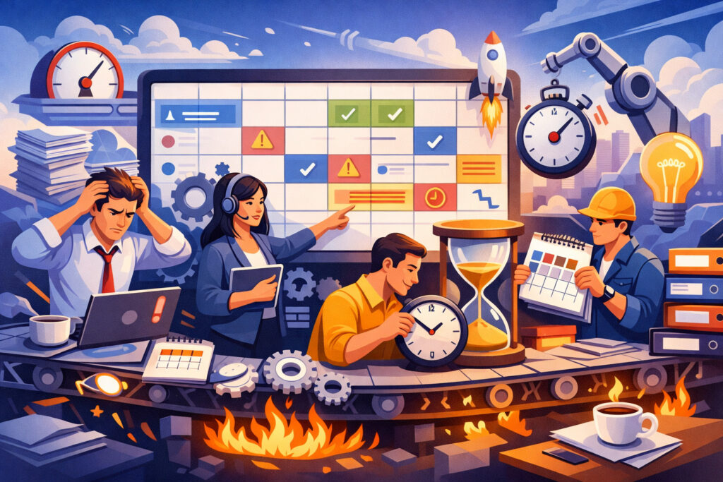 Building a scheduling workflow that actually holds up under pressure