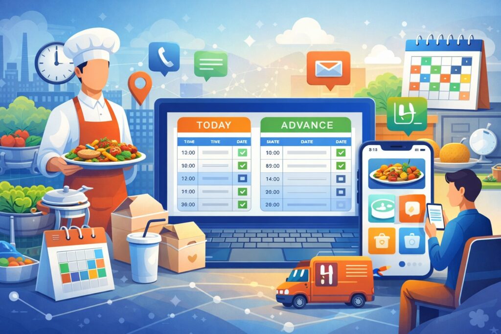 Catering Software for Same-Day and Advance Bookings