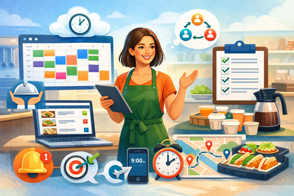 Core scheduling features that matter most in cloud catering tools