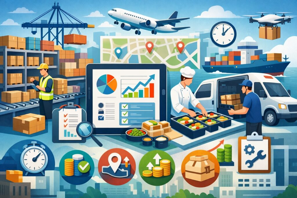 Fulfillment and Logistics Catering Operations KPIs