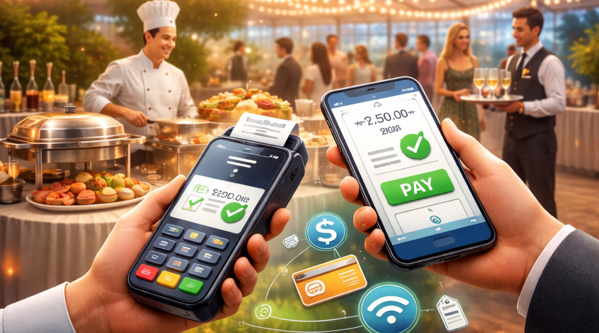 Mobile Payments for On-Site Catering Events