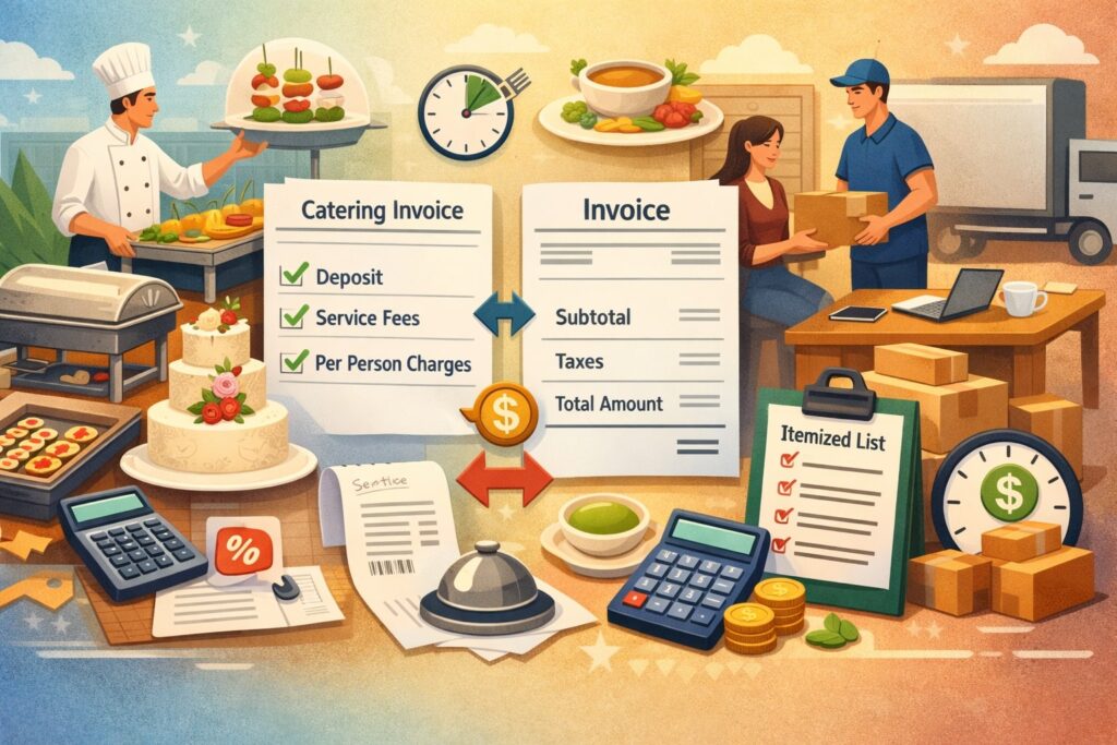 Why catering billing is different from “normal” invoicing