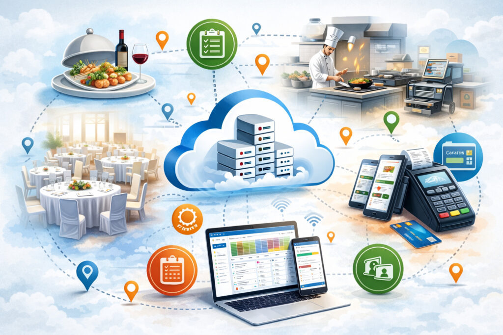 How Cloud Catering Software Works