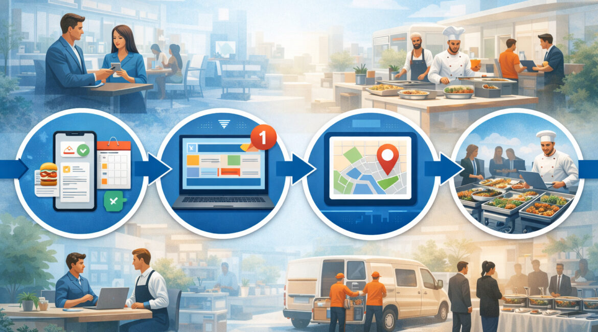 How Online Catering Scheduling Works