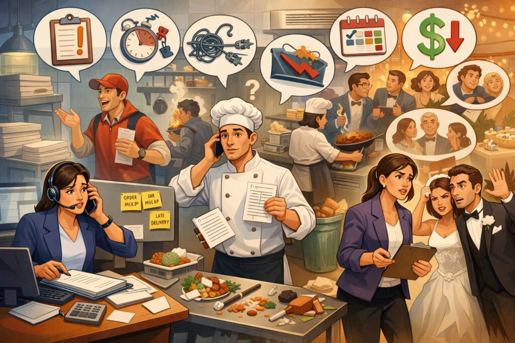 Why catering businesses struggle without proper integration